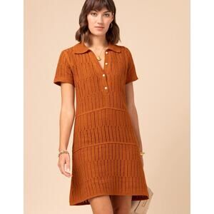 Spartina 449 Bettina Polo Mini Dress 100% Cotton Size Small